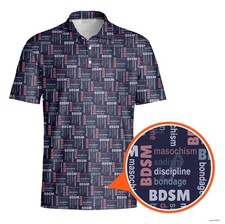 Funny Experimental Golf Polo Shirt Size S-5XL