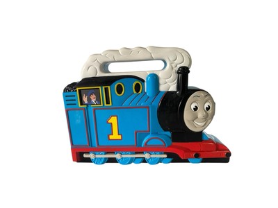 Vintage 1994 Thomas The Tank Engine Carrying Storage Case ERTL 8 Metal Trains