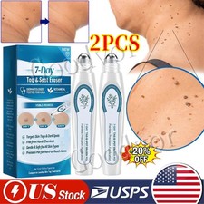 2X Tag Spot Eraser Mole Skin Tags Removal Tool Eraser Pen Painless Long-Lasting