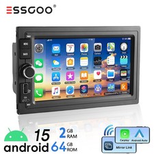 Für VW Polo 9N Golf 4 Passat B5 T5 Android 15 64G RDS Autoradio Carplay GPS Navi