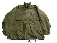 M65 Field Jacket Mens Vietnam 1960s 60s Large Regular Green Army