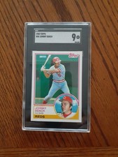 1983 Topps #60 Johnny Bench SGC MINT 9! Reds