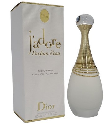 J'ADORE PARFUM D'Eau * Christian Dior 1.7 oz / 50 ml EDP Women Alcohol Free