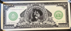 Notorious B.I.G. Ready To Die 30th Anniversary Poster #67/75 Biggie Smalls