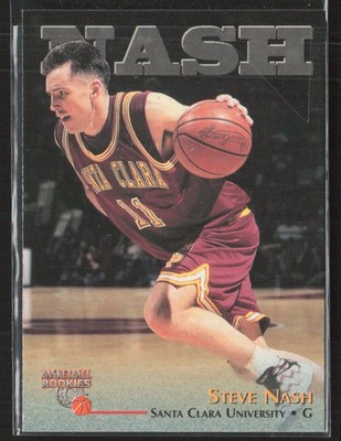 1996 Score Board Rookies #18 Steve Nash Santa Clara Broncos (B2)