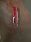 Swiss Army Knife w/Leather Case - 10 Tools, includes Metal Tooth Pick (EUC) — photo 4