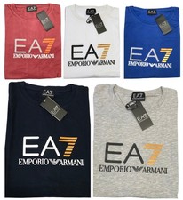 Image of EMPORIO ARMANI EA7 BRAND NEW SHORT SLEEVE CREW NECK BIG LOGO T-SHIRT
