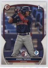 2023 Bowman 1st Edition Angel Genao #BPPF-140 3f4