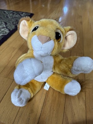 Disney Lion King Simba Plush Stuffed Toy EUC