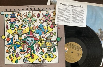 Marc Bolan T.Rex Tyrannosaurus Rex A Beginning US Gatefold alternate Vers. +Card