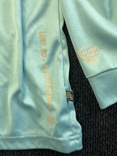 Banana Boat UPF 50+ Key West Florida Fishing Shirt Teal Size XL Lightly Worn Pic - Picture 4 of 6