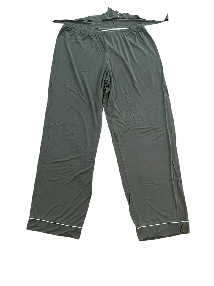 Conjunto de pijama de 2 piezas estampado de pino de invierno Eberjey Gisele talla modal mediana Foto 2 de 4