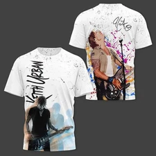 Collection Signature Keith Urban 3D Shirt Unisex Concert S-5XL CR902
