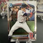 Roman Anthony 2025 Bowman Chrome Prospects Lazer Refractor Boston Red Sox