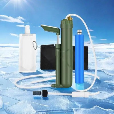 Filterwell Portable Hand Pump RO Water Filter Purifier Reverse Osmosis Outdoor E