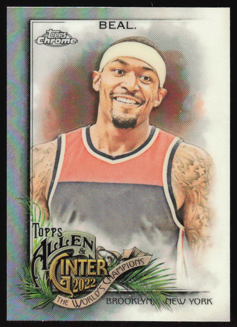 2022 Topps Allen & Ginter Chrome Bradley Beal #222 Refractor