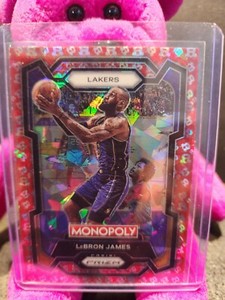 2022-23 Panini Prizm Monopoly - Free Parking Prizm #40 LeBron James