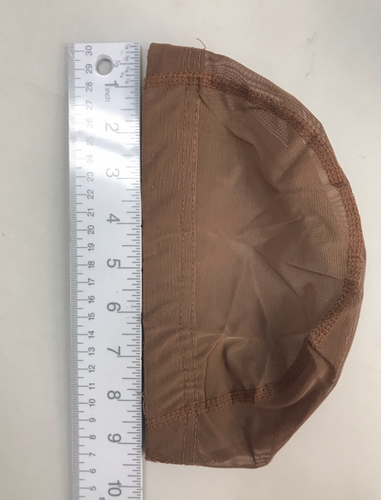 QFITT STRETCH MESH DOME STYLE WIG CAP #5113 AUBURN BREATHABLE MESH TEXTURE - 第 2/5 張圖片