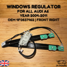 FRONT RIGHT WINDOW LIFTER MECHANISM FOR AUDI A6 4F0837462A 4F0837462D