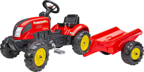 FALK Tret-Traktor mit Hänger rot 2 - 5 Jahre - Bild 1 von 1