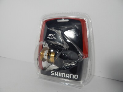 SHIMANO FX4000 Spinning Reel, Right, 5.2:1 , 19lb drag, line 10lbs