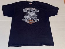 Harley Davidson Vintage Looney Tunes Shirt Like No Other Stratman Myrtle Beach