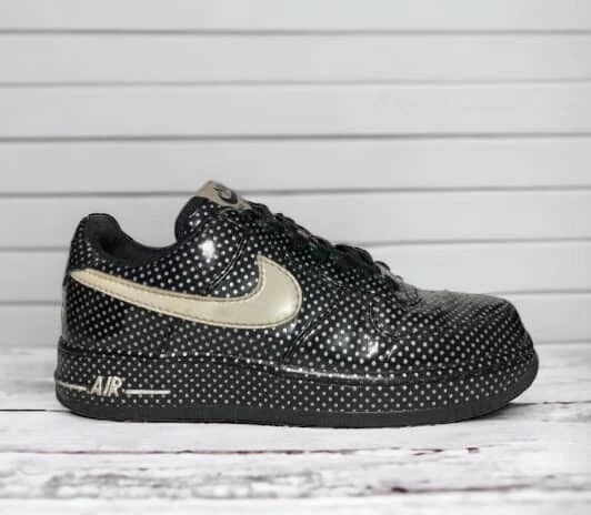Nike Air Force 1 Premium Athletic Shoes Black Swan Women s 6.5
