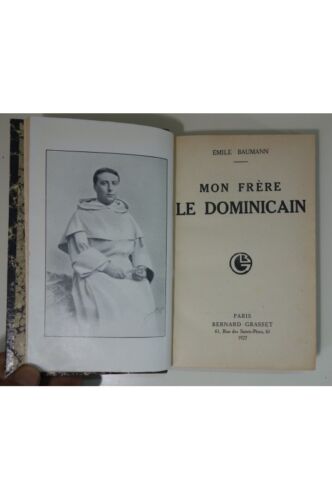 Baumann Emile - Mon frère le Dominicain, 1927   - Photo 1/3