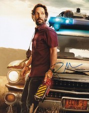 PAUL RUDD signed autograph 20x25cm GHOSTBUSTERS in person autograph ACOA