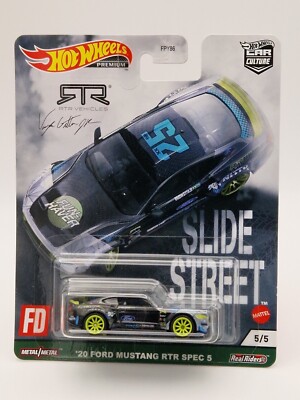 Hot Wheels 2021 Premium - Slide Street - '20 Ford Mustang RTR Spec 5 - OVP