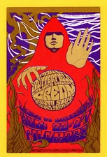 Cream PauL BuTTerfieLd BG79 BiLL Graham FiLLmore WeSt PoStcard