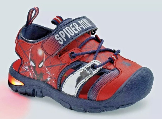 marvel spiderman light up shoes