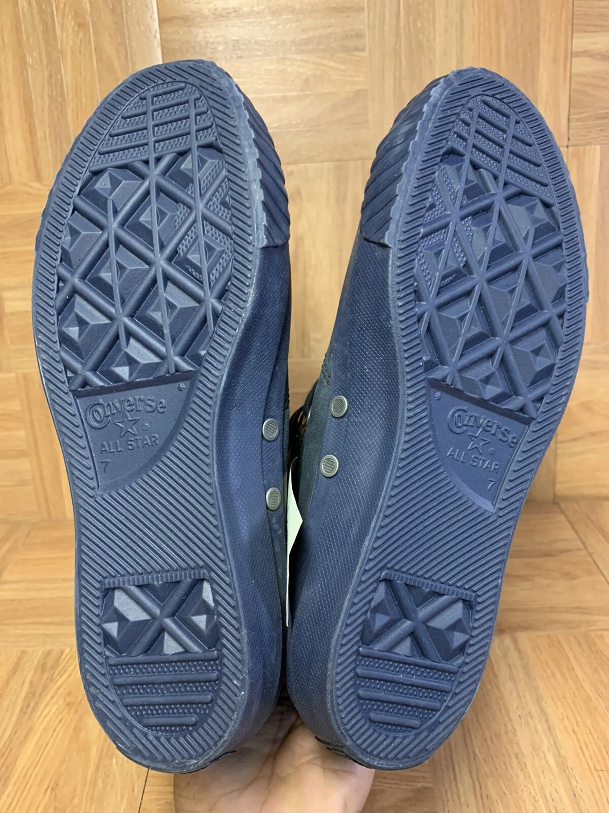 RARO? Stivali Converse Chuck Taylor All Star Hi Weatherized Hollis taglia 7 NAVY LE