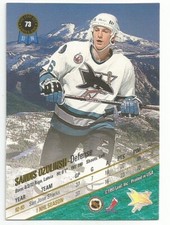 SANDIS OZOLINSH 1993-94 LEAF CARD MINT CONDITION