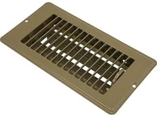 Continental Industries Brown Floor Register 4" X 10" (8 Pack)