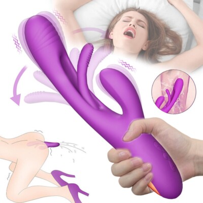 Rechargeable-Clit-Nipple-Flapping-Vibrater-Massager- Women-Toy use Lubricants