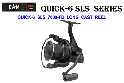 CLEARANCE DAM QUICK 6 SLS 7000FD REEL CARP FISHING LONG DISTANCE CASTING BIG PIT