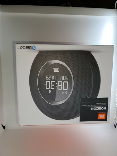 JBL Horizon Bluetooth Clock Radio - Black - NEW NO BOX - Picture 5 of 10