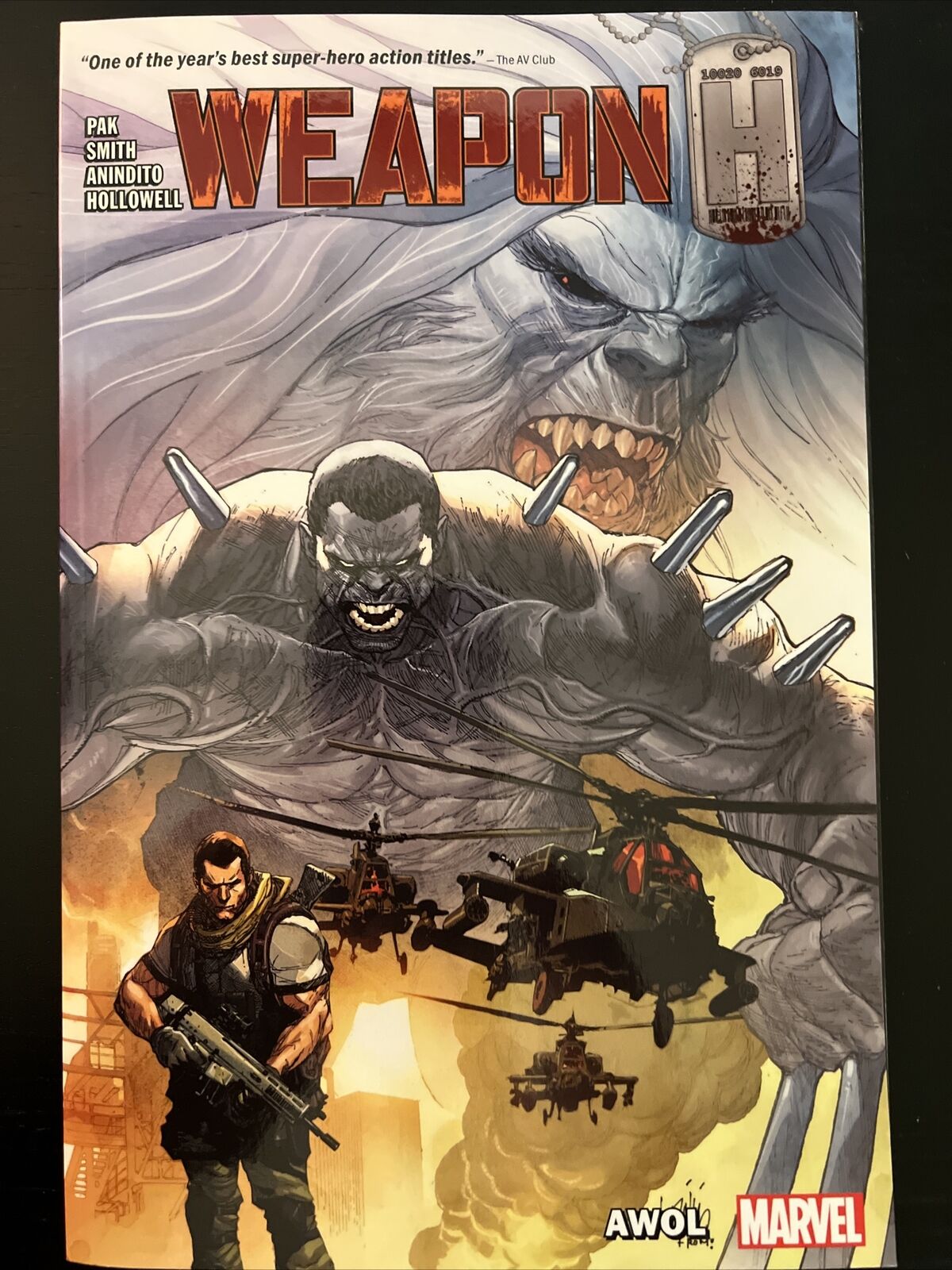 Weapon H #1 (Marvel, 2018, Trade Paperback) NEW