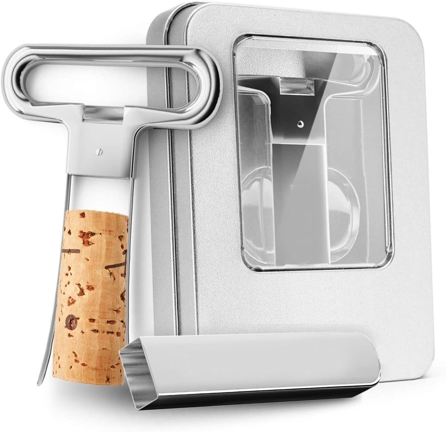 AH SO TwoProng Wine Opener, Bottle Cork Puller and Corker, Bottle