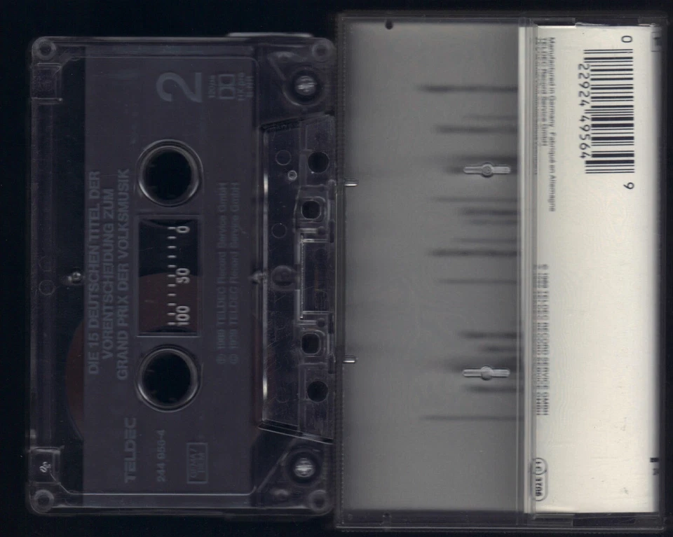 Grand Prix der Volksmusik Herzblatt Bianca Titel Vorentscheidung MC Kassette 105 - Bild 3 von 3