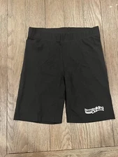 Men's Jock Bodybuilding Club Cotton Spandex Tights Compression Shorts L Black