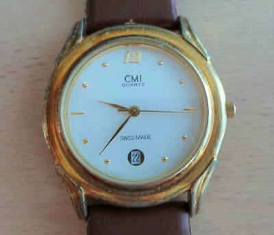 Watch Cmi Uhr Herrenuhr Cmi Uhr Preis CMI Damenuhr Quarz Edelstahl - Main Image