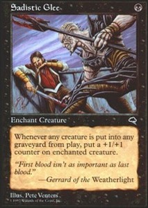 Sadistic Glee x4 - Tempest - NM-Mint, English - Tempest