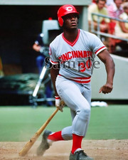 Cincinnati Reds Ken Griffey Sr at the Plate Color 8 X 10 Photo Picture