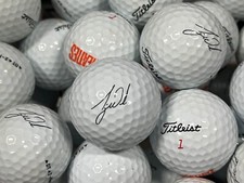 12 Titleist Tiger Woods Wheaties Logo Used Golf Balls