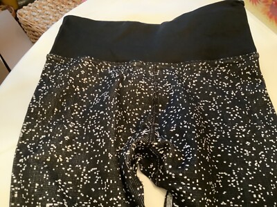Athleta Flurry  base layer ombré leggings size small