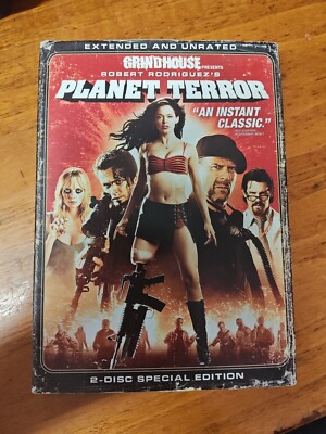 Planet Terror (DVD, 2007, 2-Disc Set) Extended And Unrated 