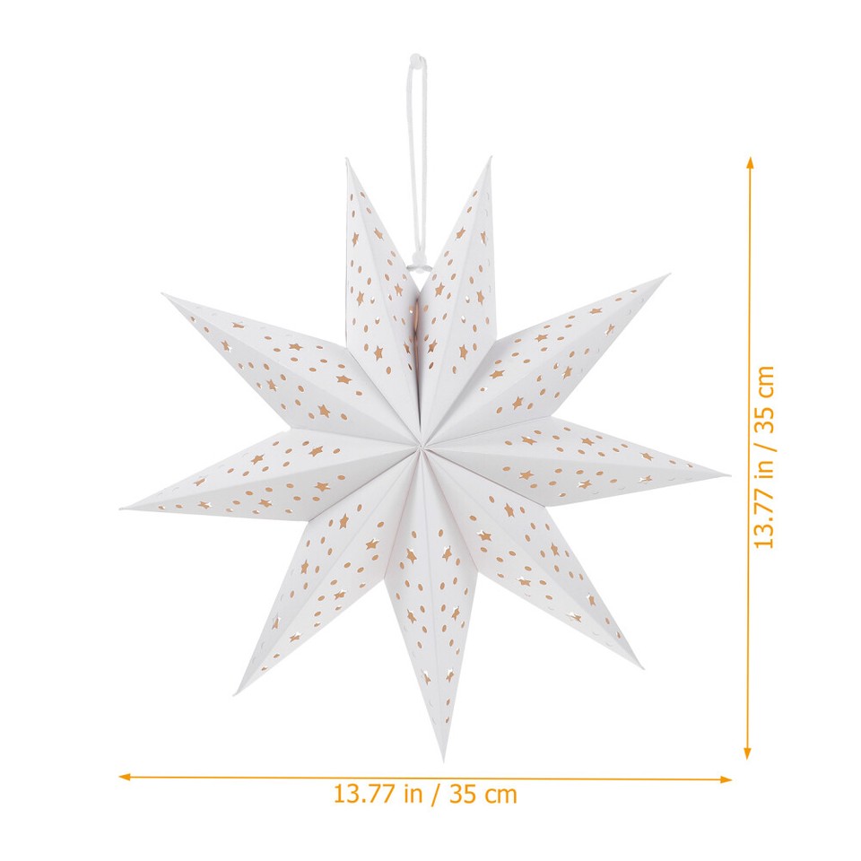 3pcs Christmas Decorative Paper Lantern Christmas Window Lights eBay