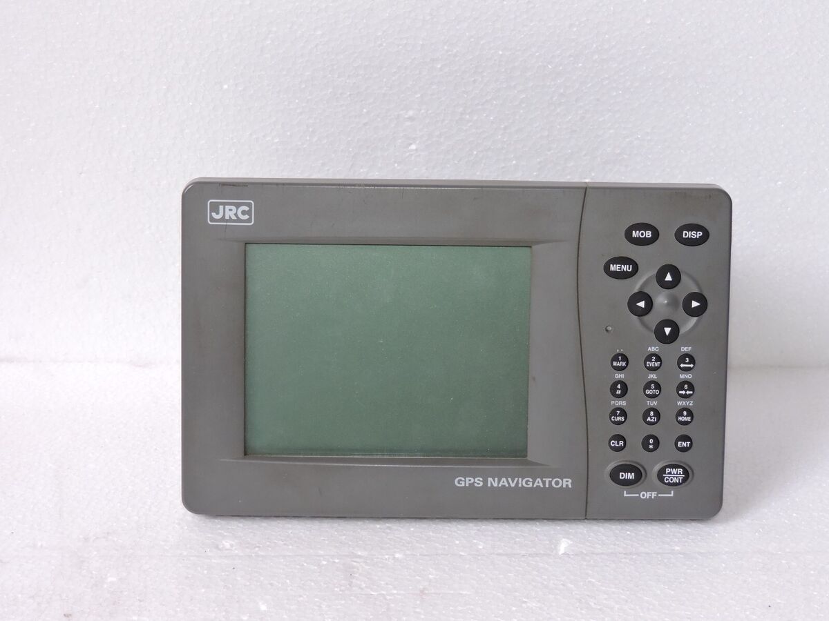 JRC NWZ-4740 Display Unit GPS Navigator & JLR-4341 224 DGPS JRC NWZ-4740 Display Unit GPS Navigator & JLR-4341 224 DGPS